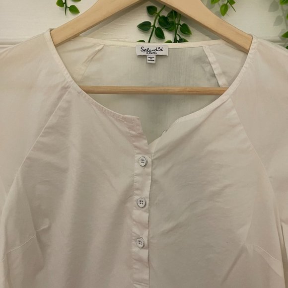 Splendid Henley Ruffle Sleeve Top - Picture 4 of 6